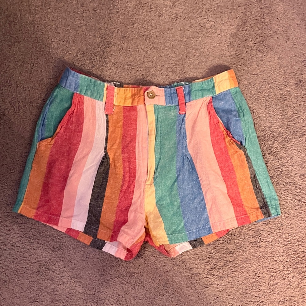 Billabong Multicolor Striped Women’s Shorts
